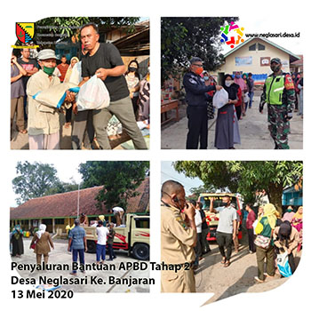 PENYALURAN BANTUAN APBD TAHAP 2